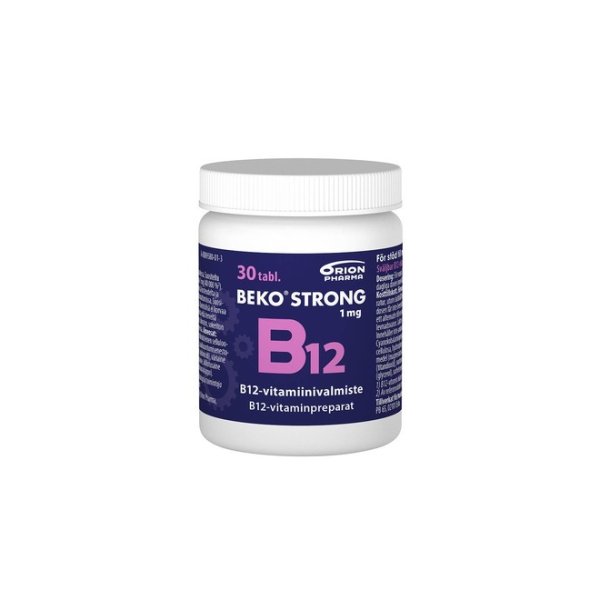 Beko Strong B12 1 mg 30 tabl