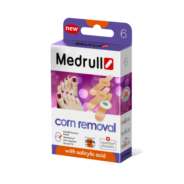 Medrull Corn Removal känsälaastari 6 kpl