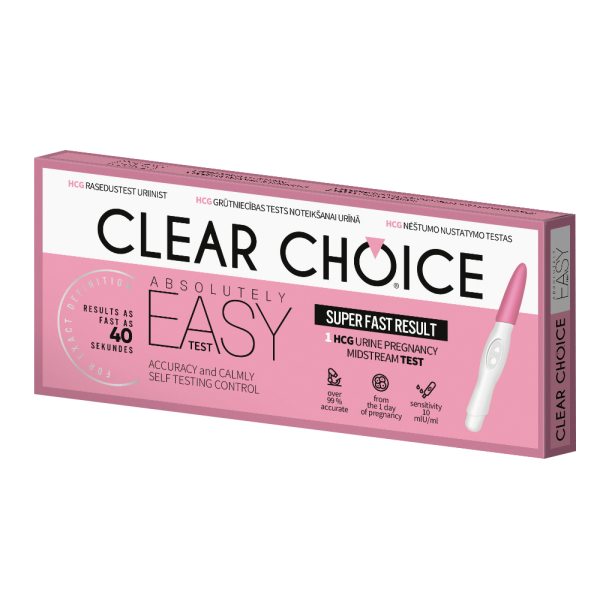 Clear Choice AET 6 päivää ennen raskaustesti 1 kpl