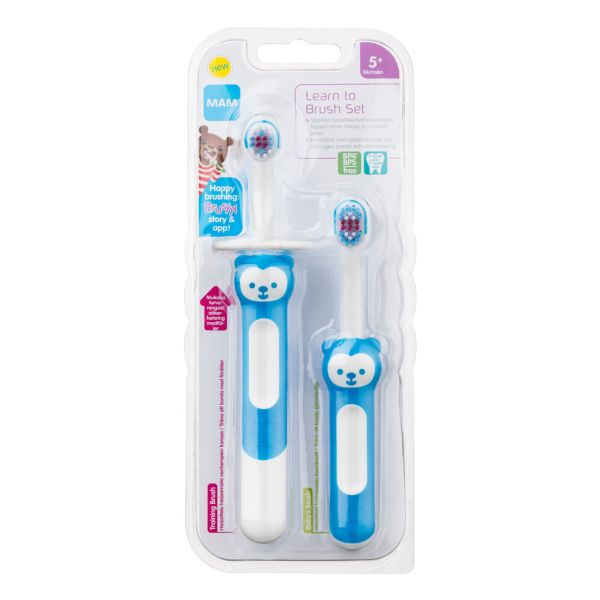 Ainu Mam Learn to brush set 5kk+ 1 kpl
