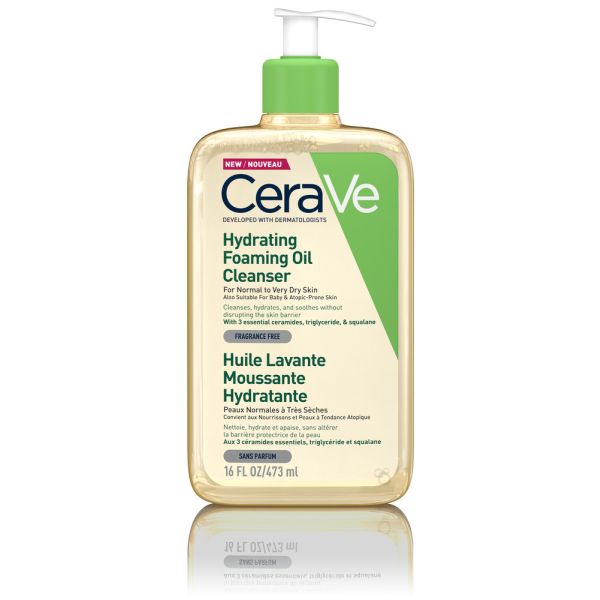 CeraVe Hydrating Foaming Oil Cleanser 473 ml