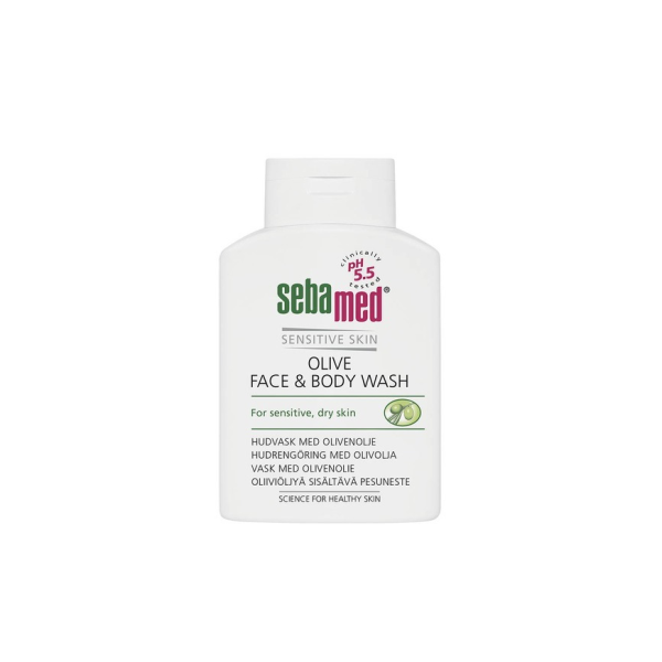 SEBAMED OLIVE FACE&BODY WASH PESUNESTE 200 ML
