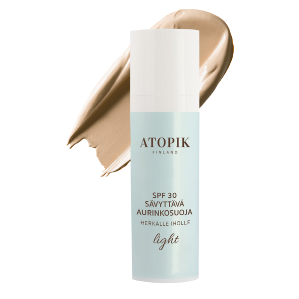 Atopik Sävyt. Aurinkosuoja SPF 30 light 30 ml
