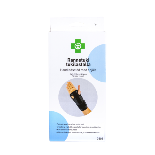 APTEEKKI Rannetuki tukilastalla L vaihdettava kätisyys 1 kpl