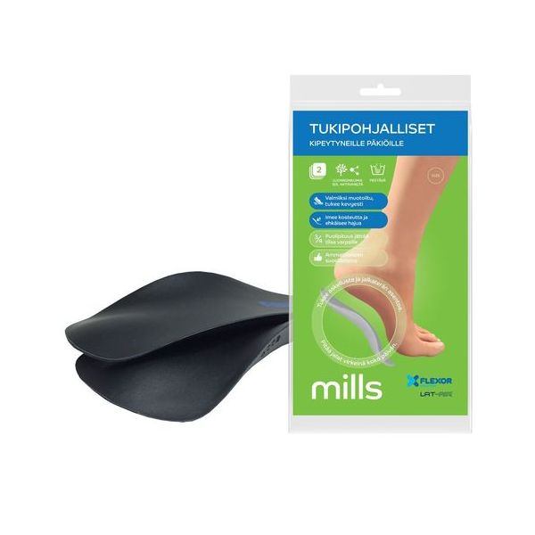 Mills Tukipohjallinen, koko XL (42-43) 1 pari