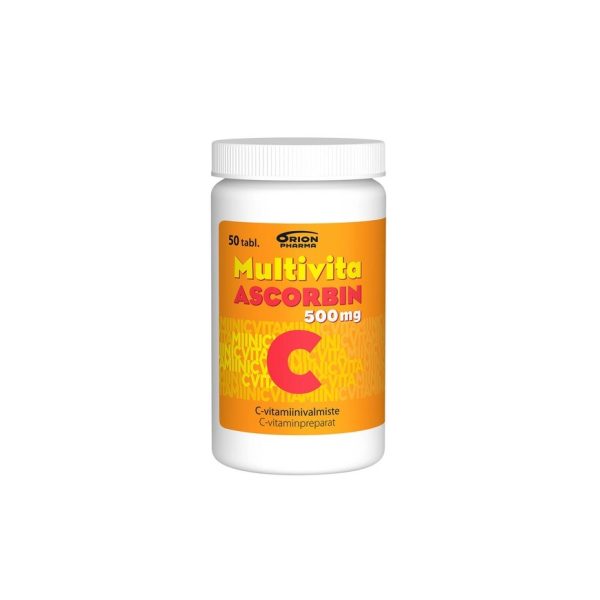 Multivita Ascorbin 500 mg 50 tabl