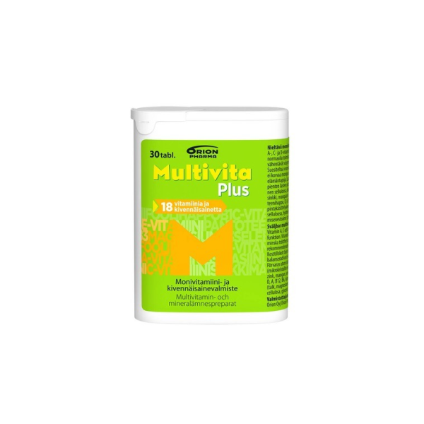 Multivita Plus monivitamiini 30 tabl