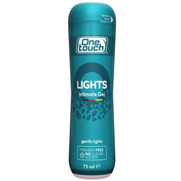 One Touch Lights Gel liukuvoide limakalvoja kosteuttava 75 ml