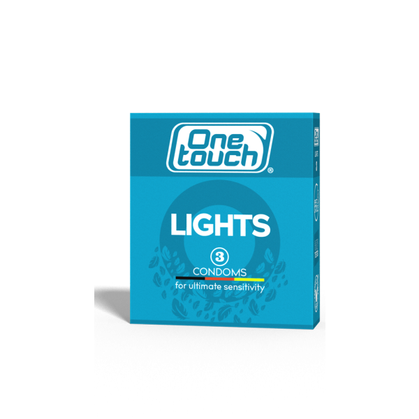 One Touch Lights ultraohuet kondomit 3 kpl