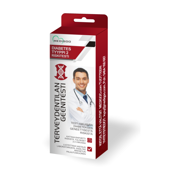 MEDIGOO Diabetes Tyypin 2 Riski DNA 1 kpl