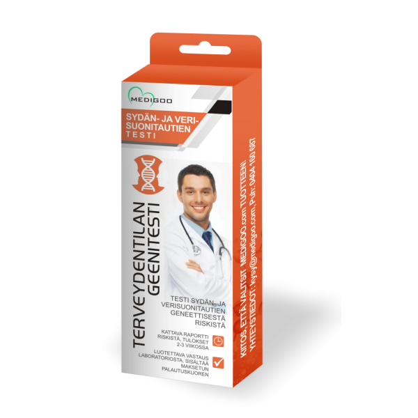 MEDIGOO Sydän ja Verisuonitaud.Riski DNA 1 kpl