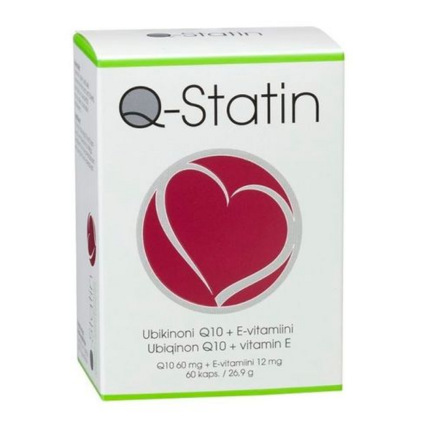 Q Statin Q10 + E-vitamiini 60 kaps