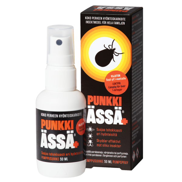 PUNKKIÄSSÄ+PUMPPUSUIHKE 50 ml