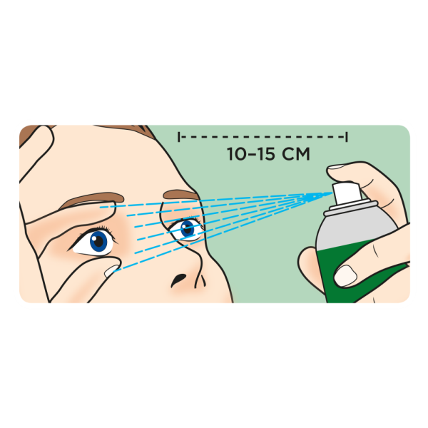 Cederroth Silmän&haavan huuhteluspray 150 ml