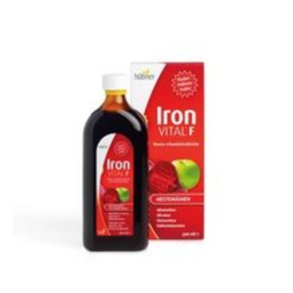 Hübner Iron Vital F rauta-vitamiinivalmiste 500 ml