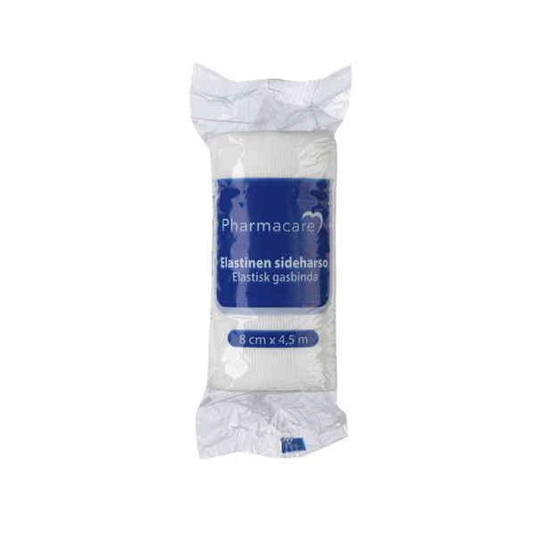Pharmacare Elastinen sideharso 8cmx4,5m 1 kpl