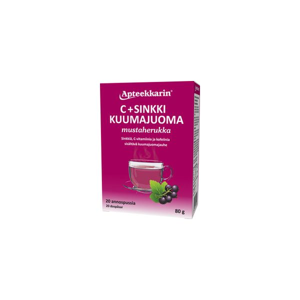 Apteekkarin kuumajuoma 20 kpl