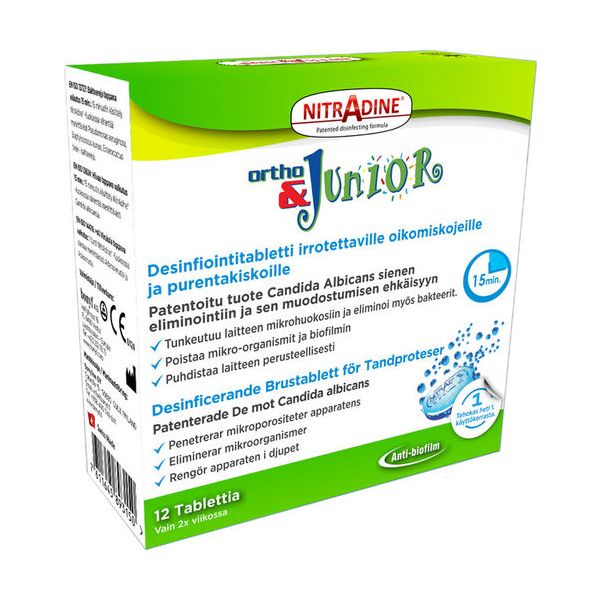 Nitradine desinfiointitabletti 12 kpl