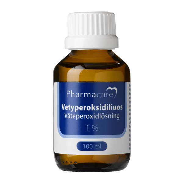 Pharmacare Vetyperoksidiliuos 1% 100 ml