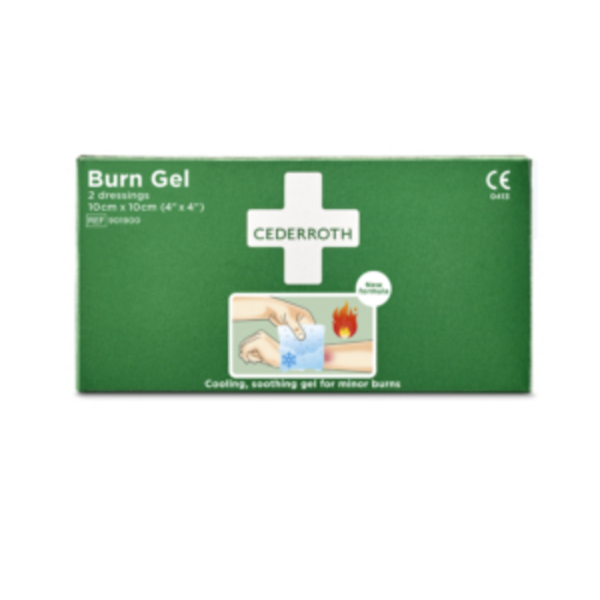 Cederroth Burn Gel Palovammataitos 10x10 cm 2 kpl/rasia