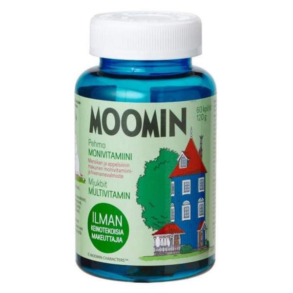 MOOMIN pehmo Monivitamiini 60 kpl
