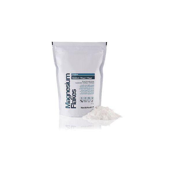 Nordic Health Magnesium Flakes -kylpyhiutaleet 1000 g
