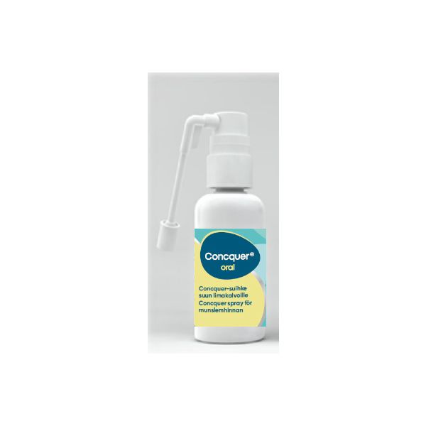 Concquer-suihke suun limakalvoille 30 ml