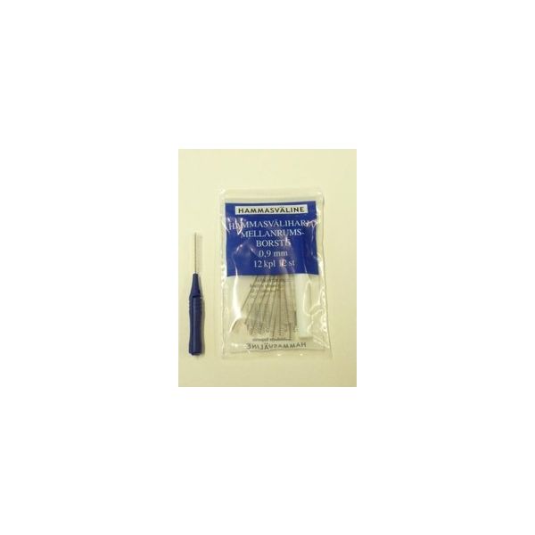 DOFT HAMMASVÄLIHARJA 0.9 MM TUMMANSININEN 12 KPL