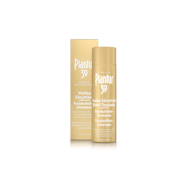 Plantur 39 Vaalea Sävyttävä fytokofeiinishampoo 250 ML