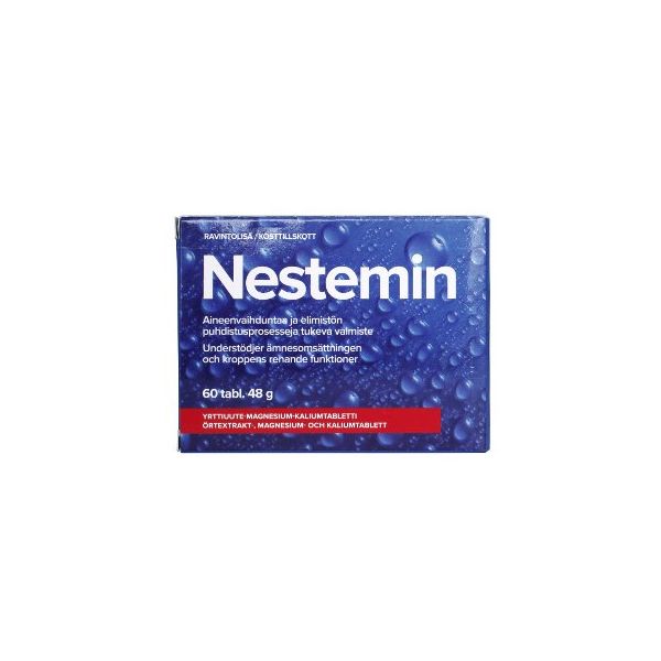 Nestemin yrtti-mineraalitabl 60 kpl