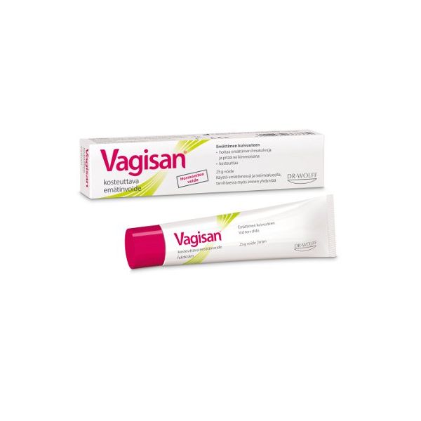 Vagisan Kosteuttava Emätinvoide ilman asetinta 25 g