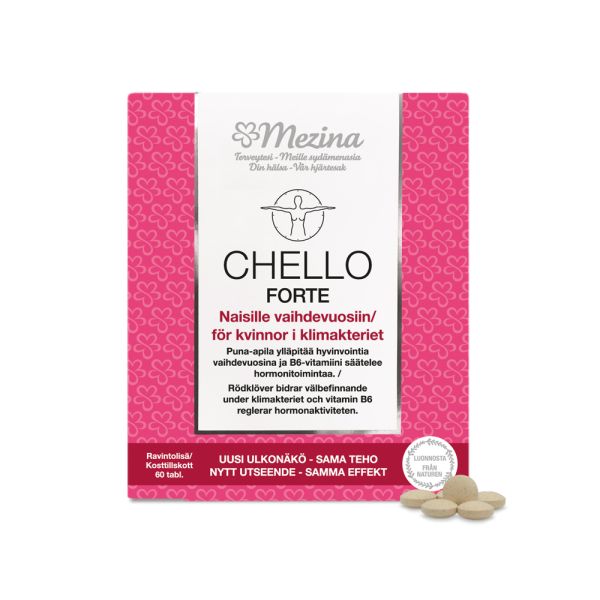 Mezina Chello Forte + B6 60 tabl