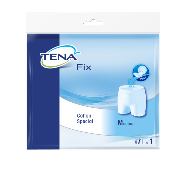 TENA FIX COTTON SPECIAL M PUUVILLAHOUSUT 1 KPL