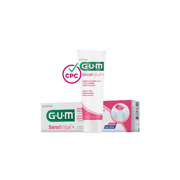 GUM SensiVital+ hammastahna 75 ml