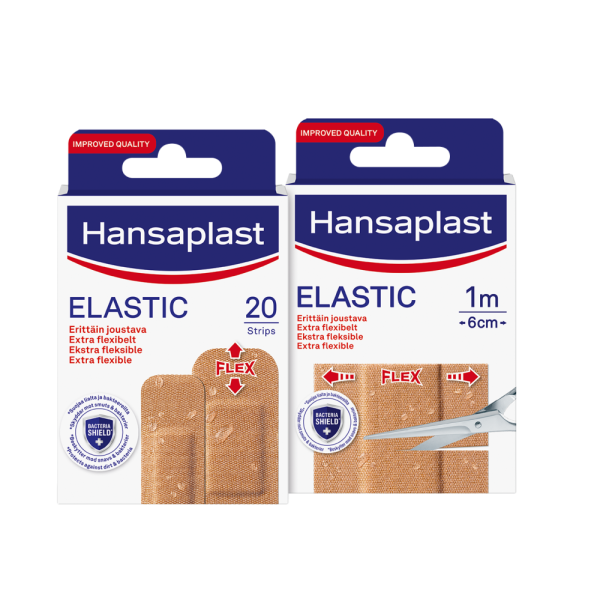 Hansaplast Elastic kangaslaastari ME10 1m x 60cm 1 kpl