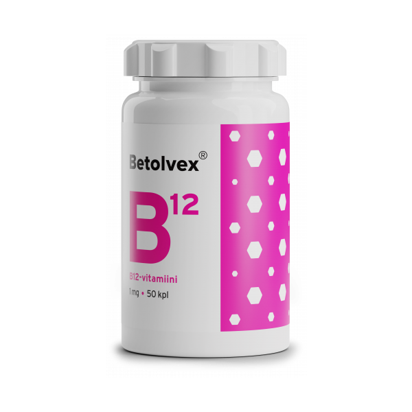 Betolvex 1 mg B12-vitamiini 50 tabl