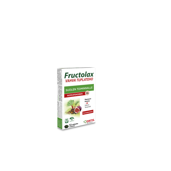 Fructolax Vahva Tuplateho tabletti 12 kpl