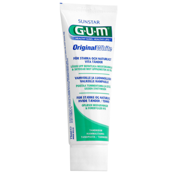 GUM VALKAISEVA HAMMASTAHNA 75 ML