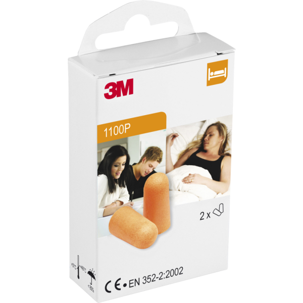 3M Vaahtomuovikorvatulppa 2 paria