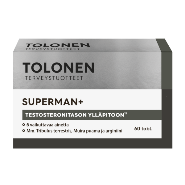 Tolonen Superman+ 60 tablettia