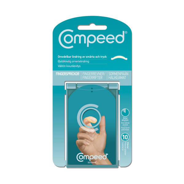 COMPEED SORMENPÄÄN HALKEAMAT 10 KPL