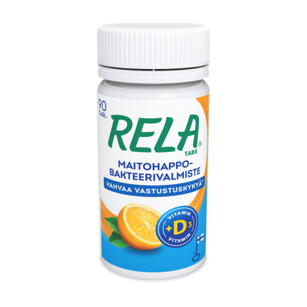 Rela Tabs Appelsiini + D3 90 tabl
