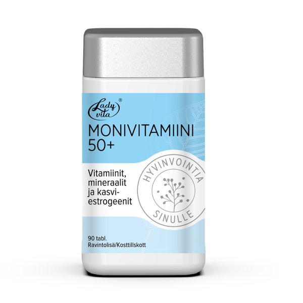 LadyVita Monivitamiini 50+ 90 tabl