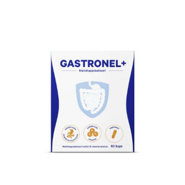 Gastronel+ kaps maitohappobakteerivalmiste 60 kpl