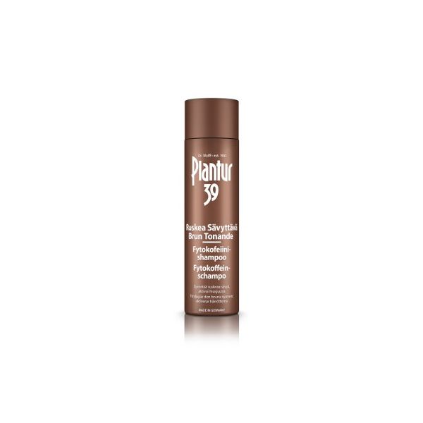 Plantur 39 Ruskea Sävyttävä fytokofeiinishampoo 250 ML