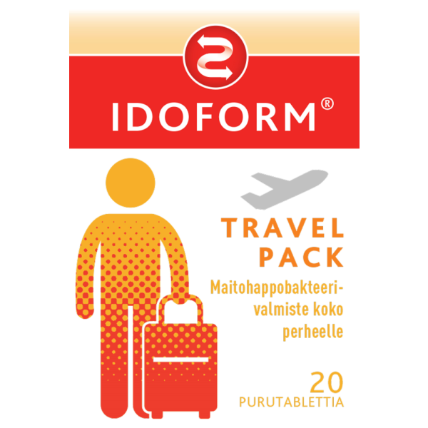 Idoform Travel-pack 20 purutabl