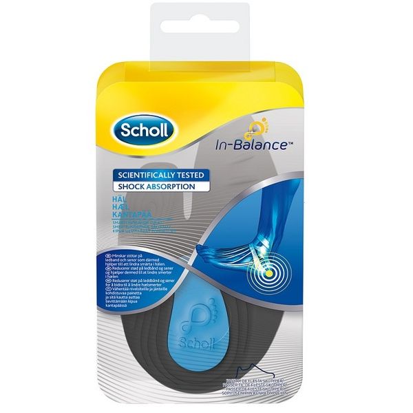 Scholl In-Balance pohjalliset Kantapää/M 1 pari