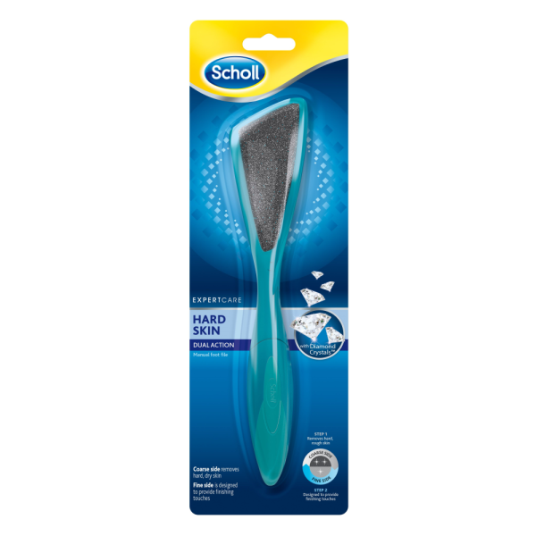 Scholl Dual Action jalkaraspi 1 kpl