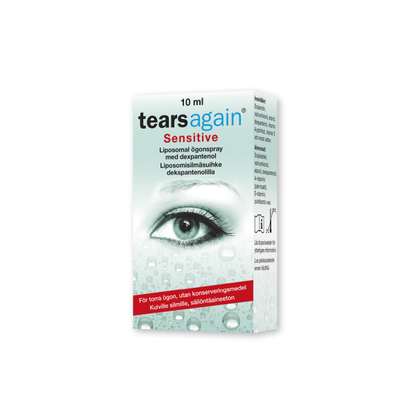 Tearsagain Sensitive silmäsuihke 150 dos