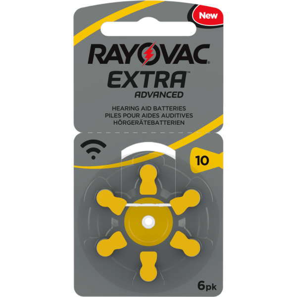 Rayovac Kuulokojeparisto 10 6 kpl